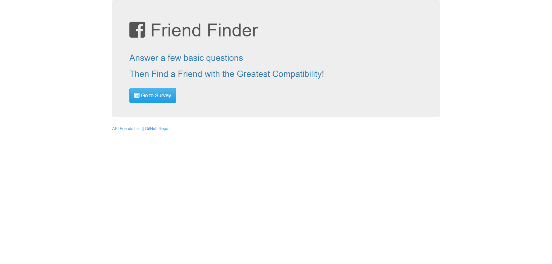 Friend Finder